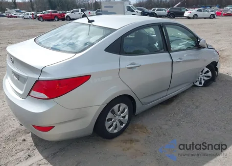 2016 Hyundai Accent Se from USA, damaged, VIN KMHCT4AE0GU020544
